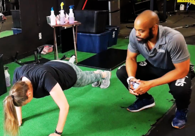 Personal training at Creative Workouts Gym in Houston