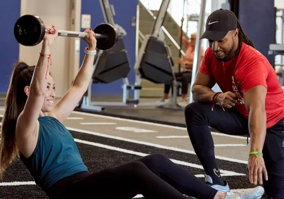 Creative workouts personal training Alief gym